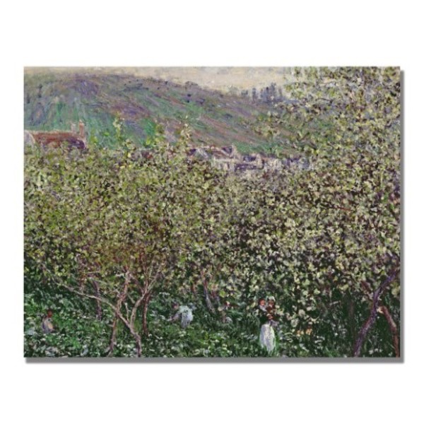 Trademark Fine Art Claude Monet 'Fruit Pickers' Canvas Art, 18x24 BL0934-C1824GG